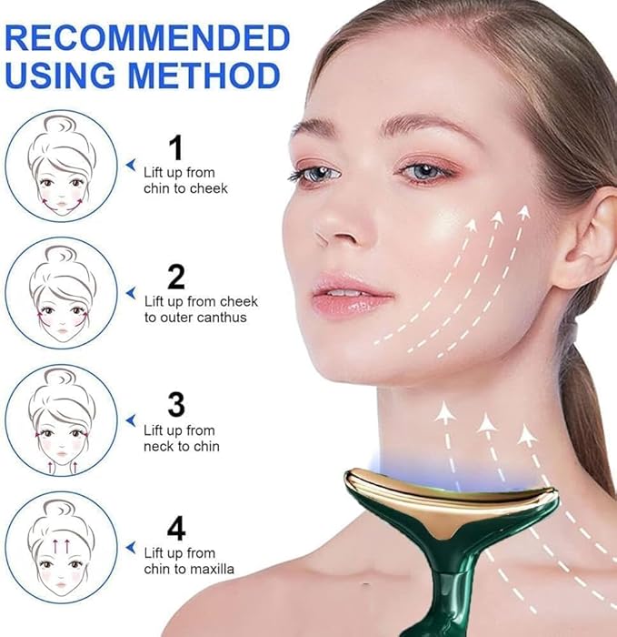 Firma 3-in-1 Facial & Neck Massager – Anti-Aging Skin Tightening Device