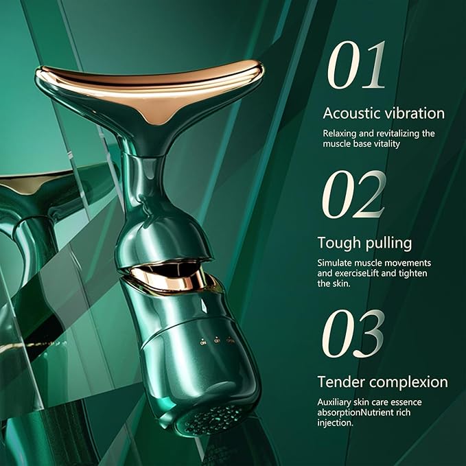 Firma 3-in-1 Facial & Neck Massager – Anti-Aging Skin Tightening Device